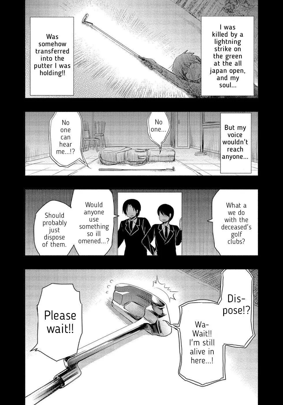 The Case of Me, a Pro Golfer, Being Reincarnated as My Little Sister’s Putter Chapter 1 page 36 - 