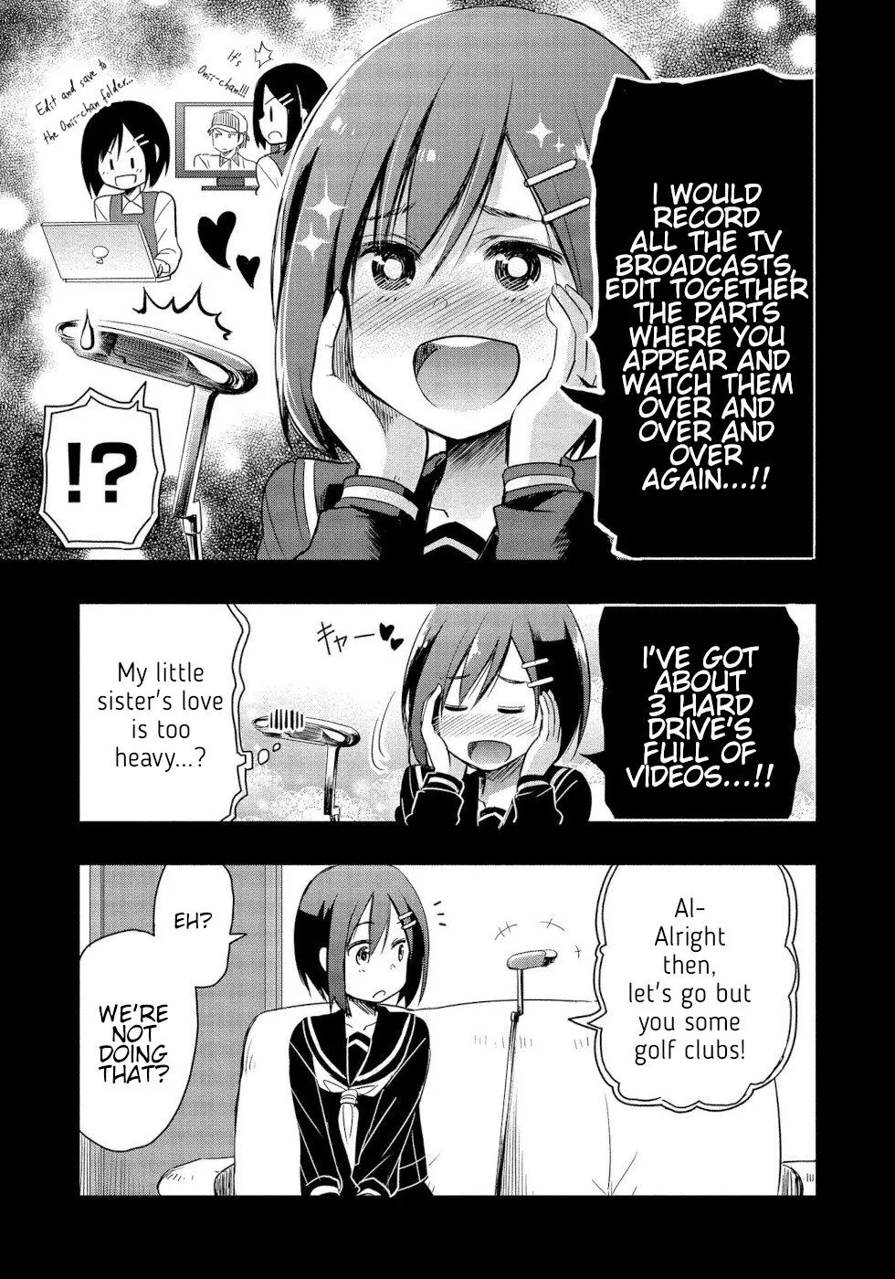 The Case of Me, a Pro Golfer, Being Reincarnated as My Little Sister’s Putter Chapter 1 page 43 - 