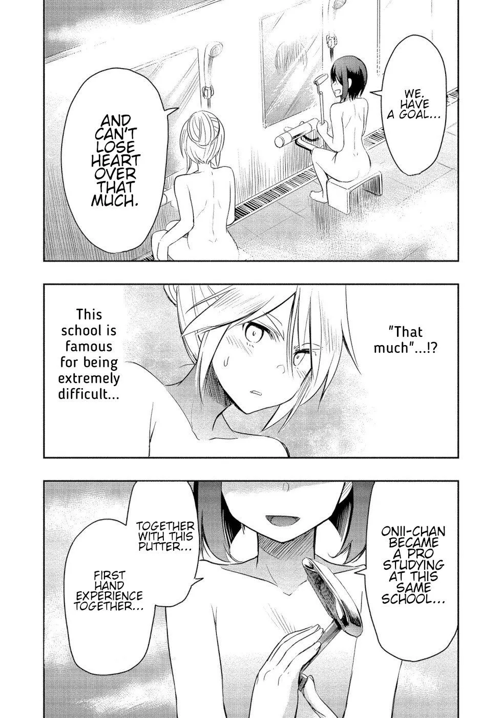 The Case of Me, a Pro Golfer, Being Reincarnated as My Little Sister’s Putter Chapter 1 page 65 - 