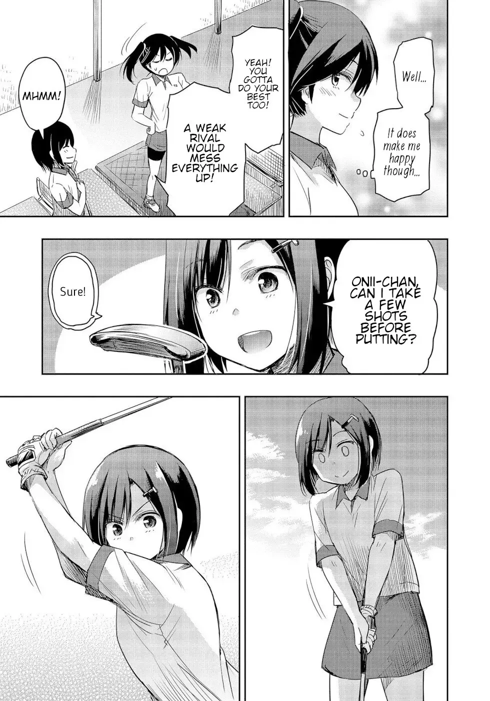 The Case of Me, a Pro Golfer, Being Reincarnated as My Little Sister’s Putter Chapter 11 page 17 - 