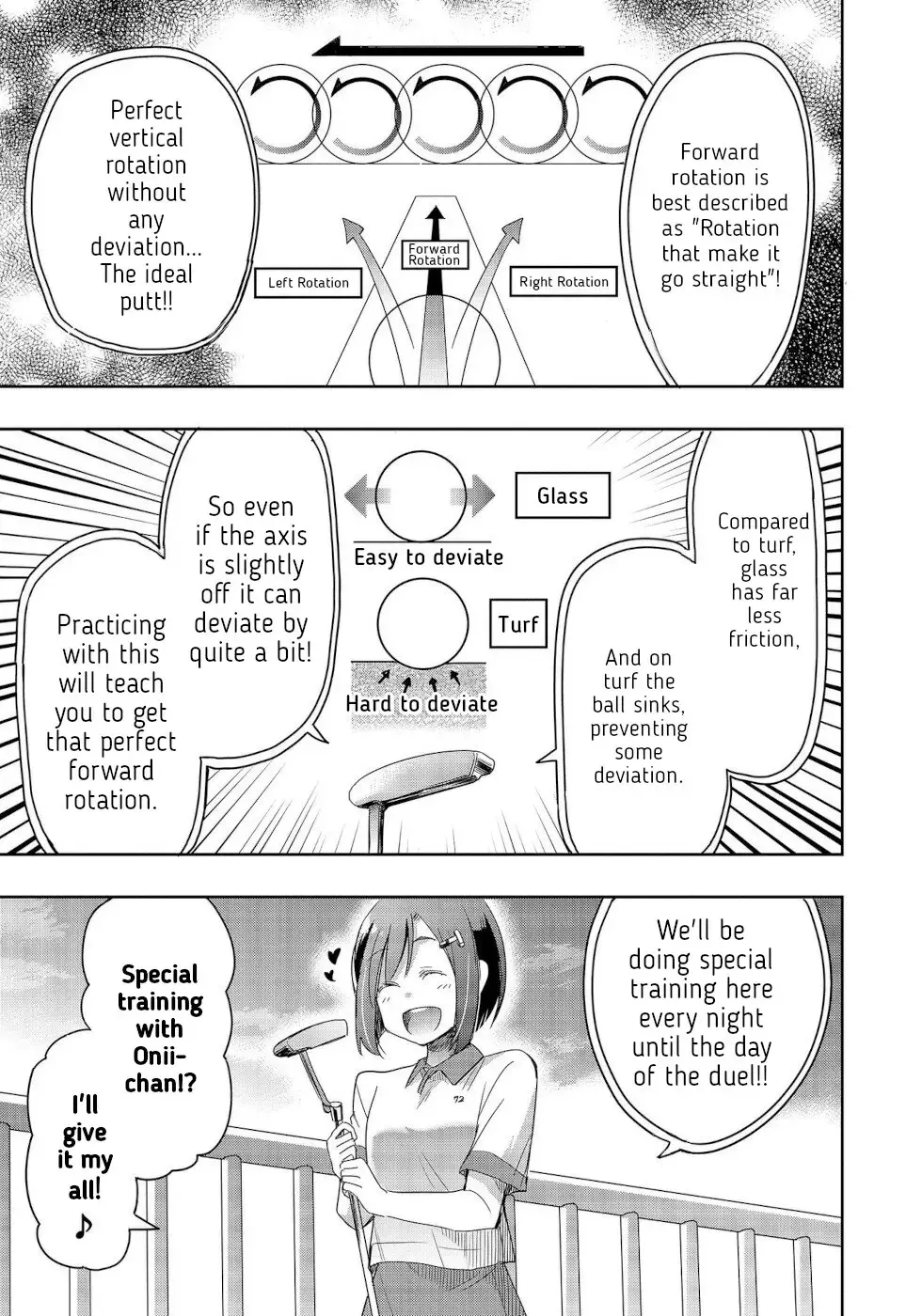 The Case of Me, a Pro Golfer, Being Reincarnated as My Little Sister’s Putter Chapter 13 page 6 - 