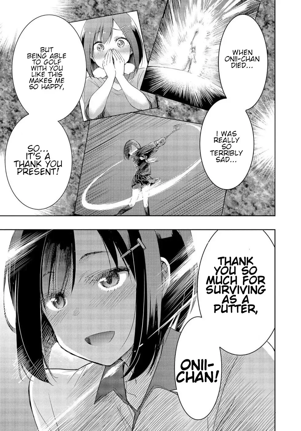 The Case of Me, a Pro Golfer, Being Reincarnated as My Little Sister’s Putter Chapter 13 page 8 - 