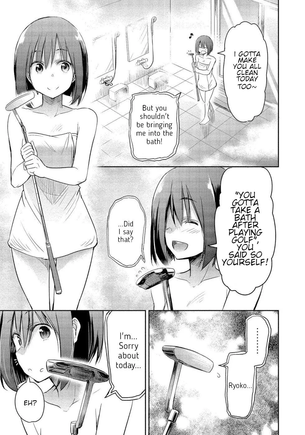 The Case of Me, a Pro Golfer, Being Reincarnated as My Little Sister’s Putter Chapter 3 page 15 - 