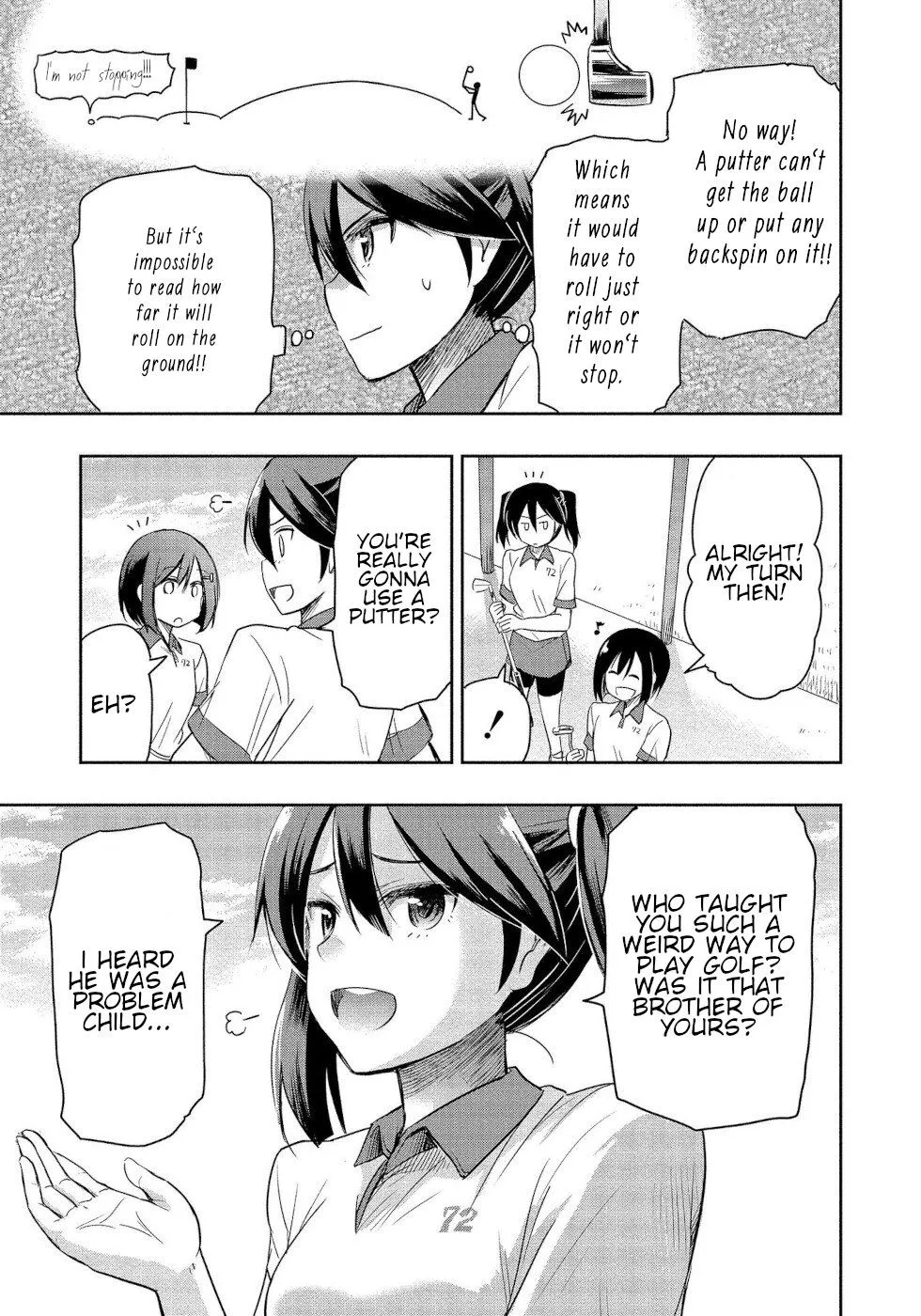 The Case of Me, a Pro Golfer, Being Reincarnated as My Little Sister’s Putter Chapter 3 page 3 - 
