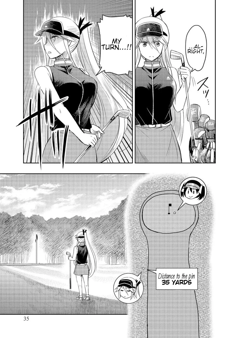 The Case of Me, a Pro Golfer, Being Reincarnated as My Little Sister’s Putter Chapter 5 page 31 - 