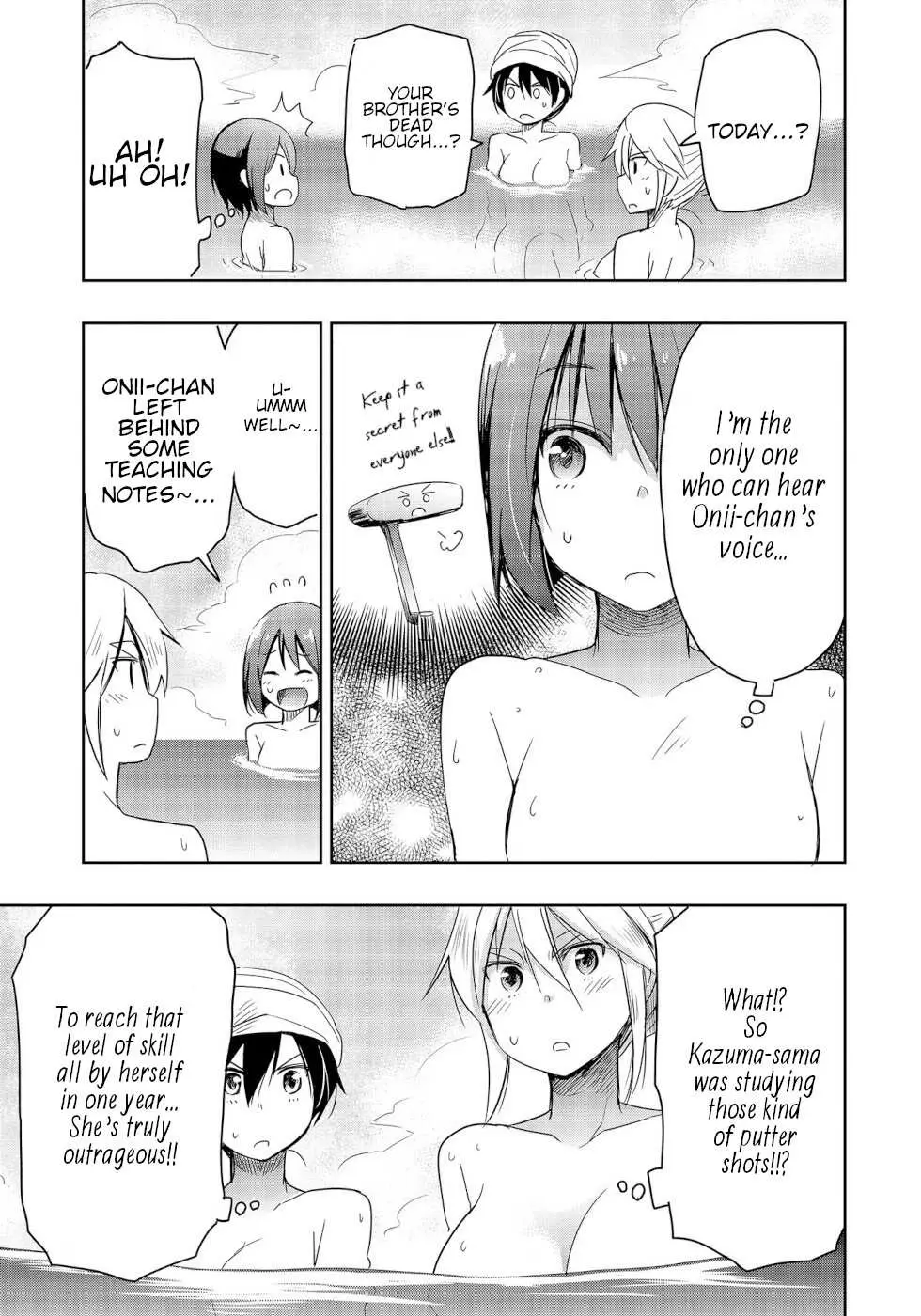 The Case of Me, a Pro Golfer, Being Reincarnated as My Little Sister’s Putter Chapter 8 page 21 - 