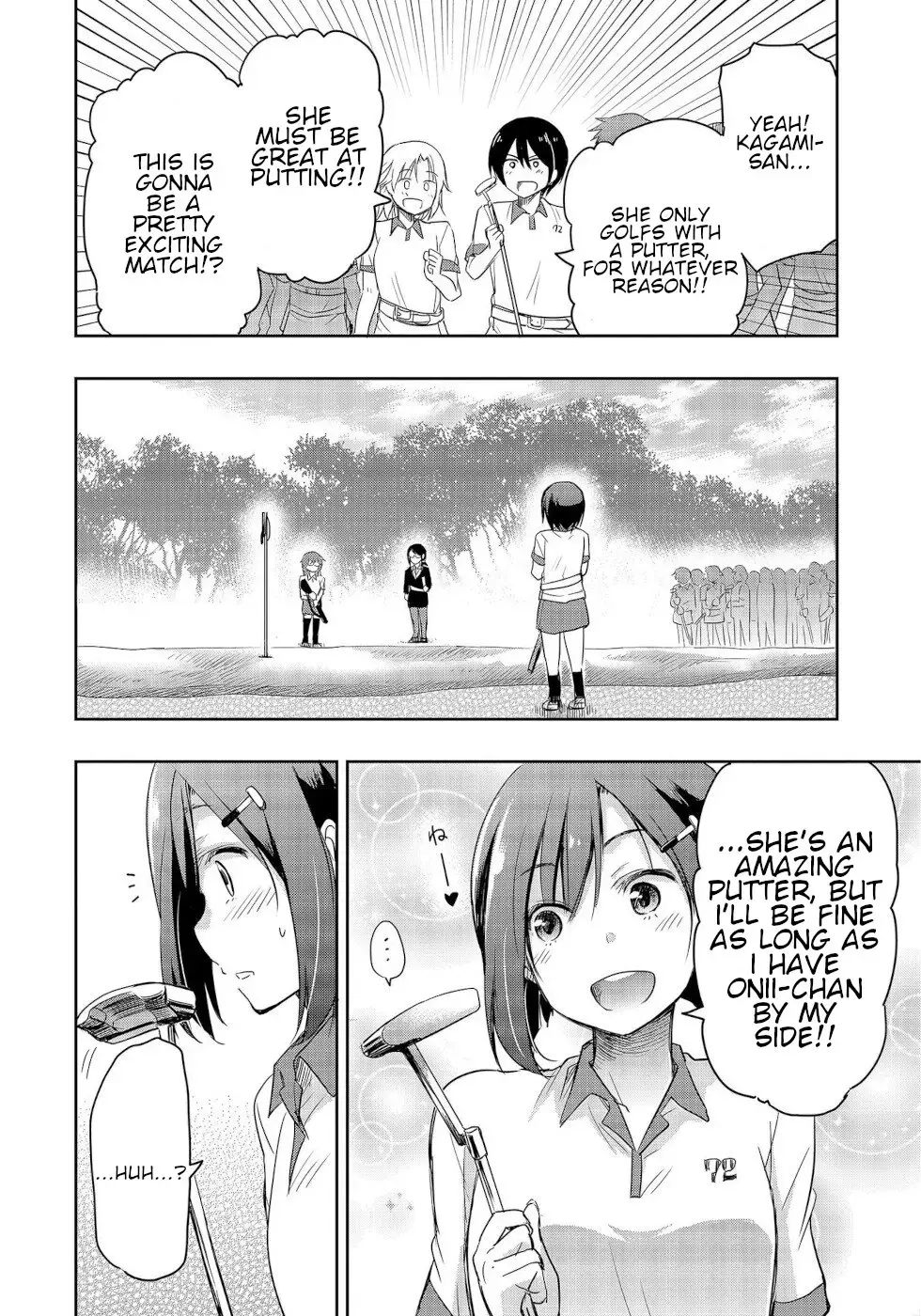 The Case of Me, a Pro Golfer, Being Reincarnated as My Little Sister’s Putter Chapter 9 page 12 - 