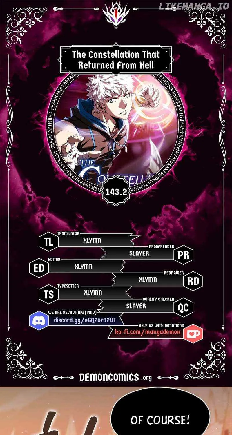 The Celestial Returned from Hell Chapter 143.2 page 2 - 