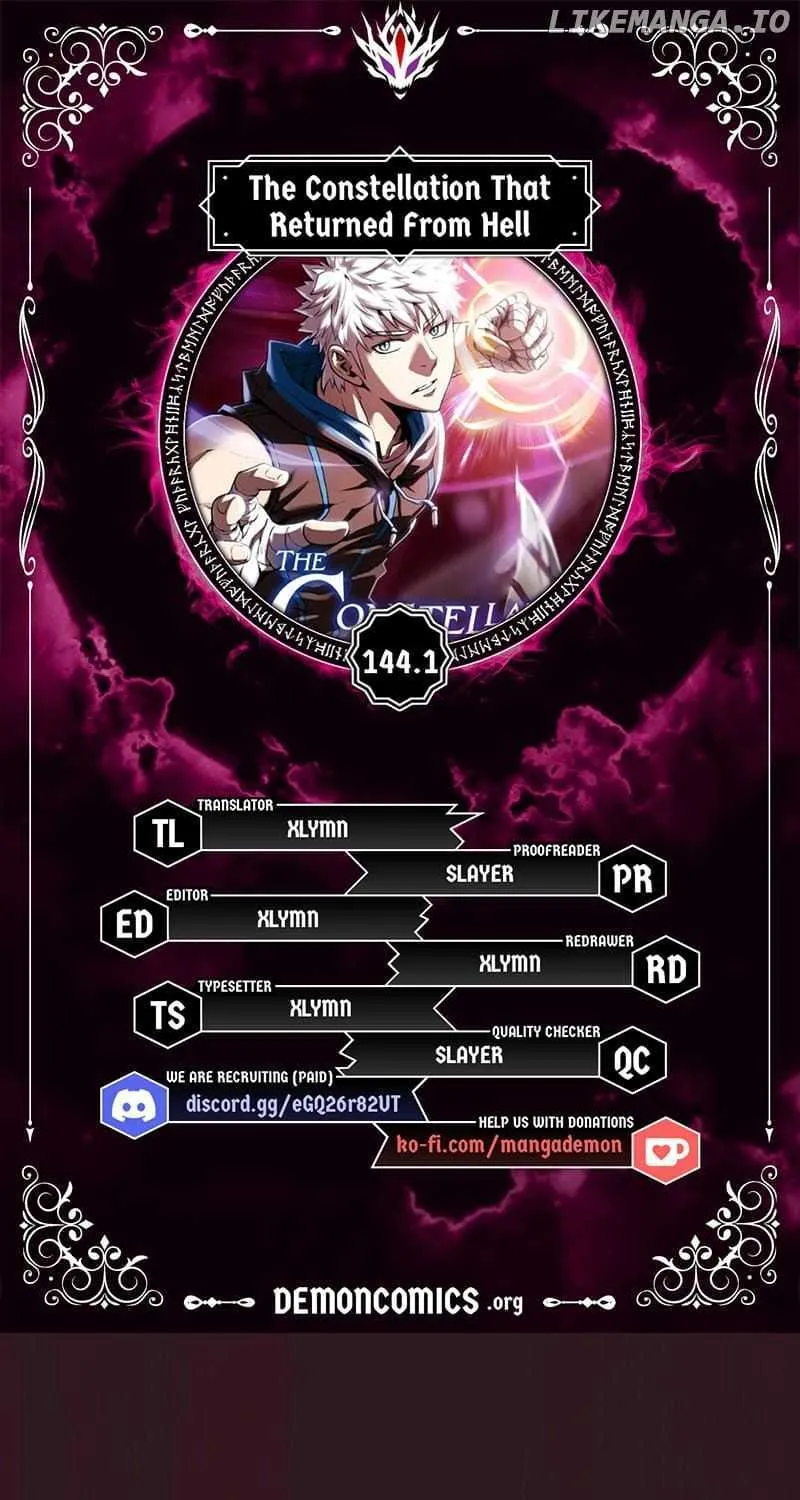The Celestial Returned from Hell Chapter 144.1 page 2 - 