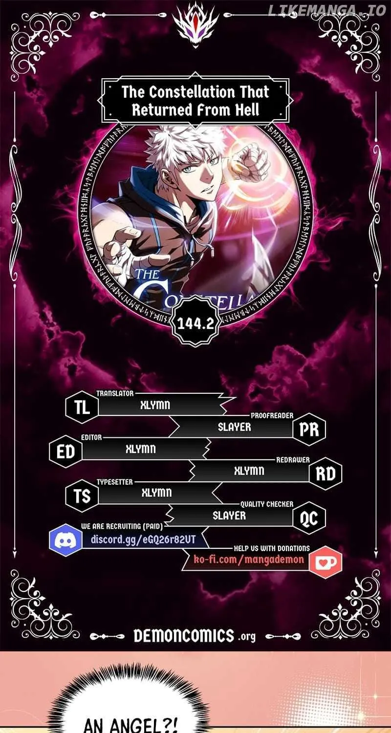 The Celestial Returned from Hell Chapter 144.2 page 1 - 