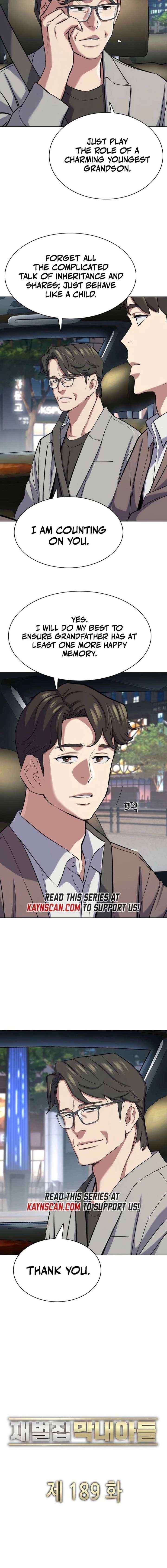 The Chaebeol’s Youngest Son Chapter 189 page 4 - 