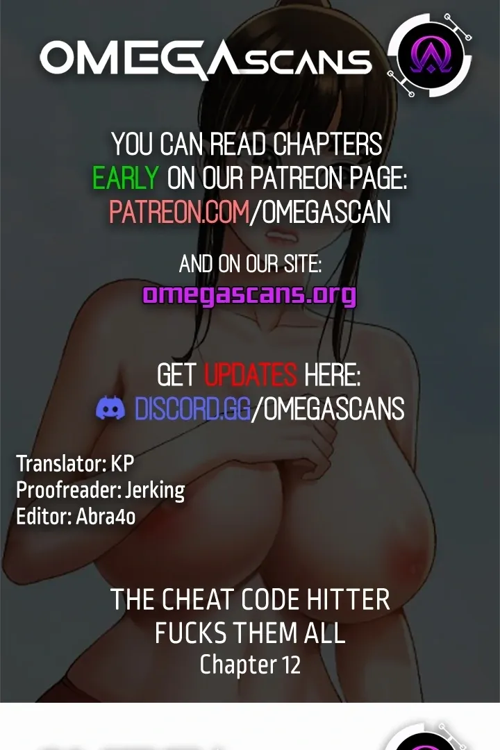 The Cheat Code Hitter Fucks Them All Chapter 12 page 1 - 