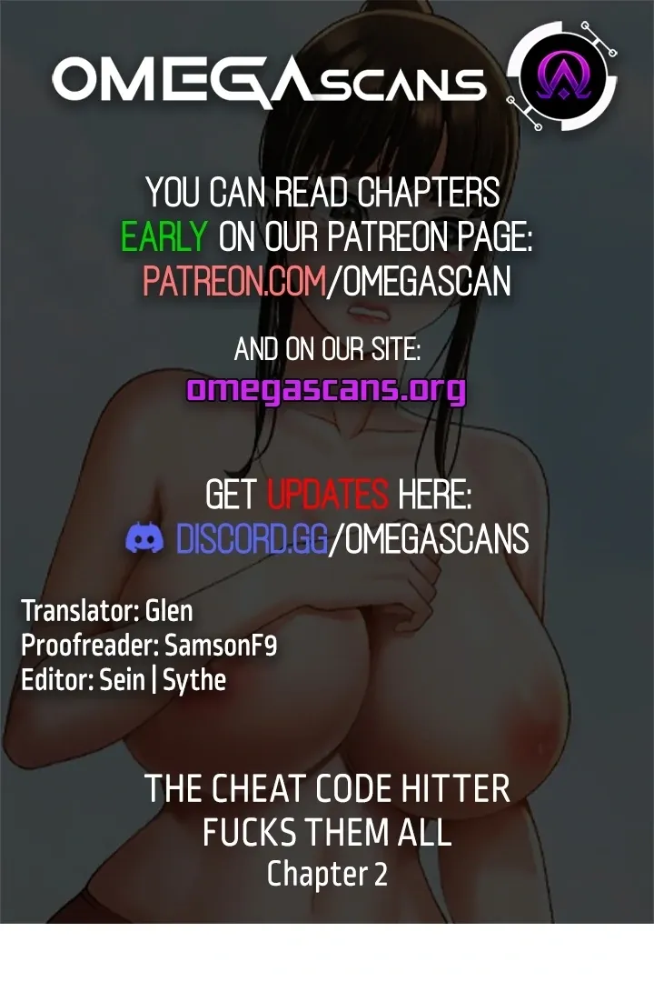 The Cheat Code Hitter Fucks Them All Chapter 2 page 1 - 