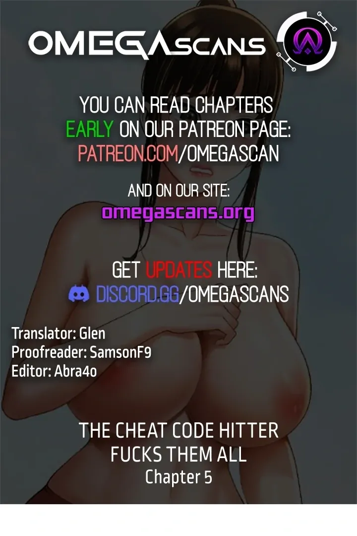 The Cheat Code Hitter Fucks Them All Chapter 5 page 1 - 