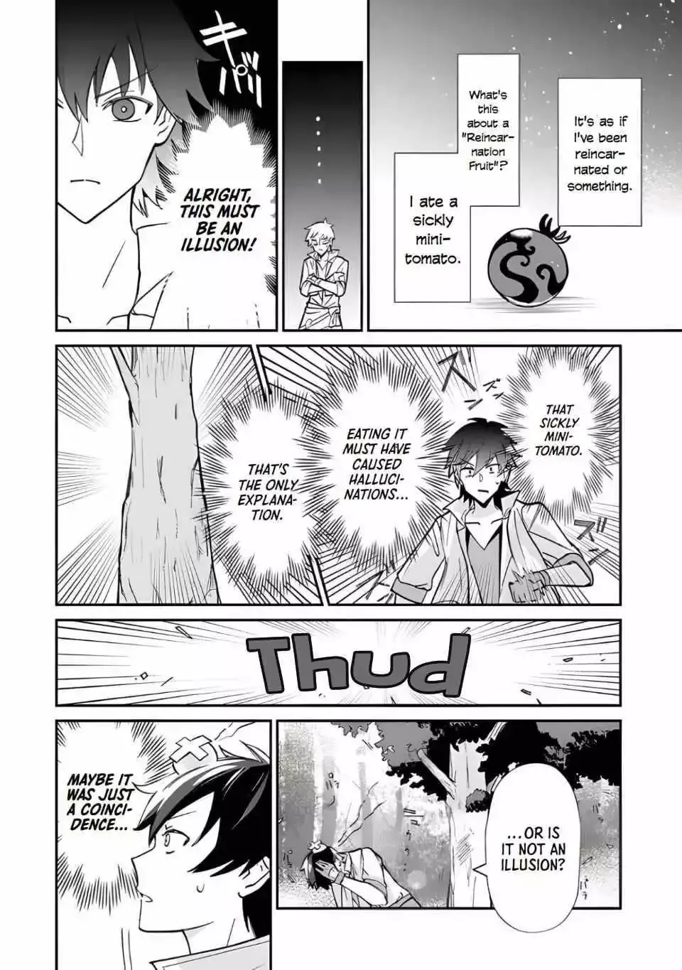 The Cheat Vegetable Garden of a Reincarnated Company Salaryman: Making Full Use of My All-Purpose Skills and Handy Fairy Messenger, I Found Myself With the Largest Production Base on the Continent! Chapter 1 page 12 - 