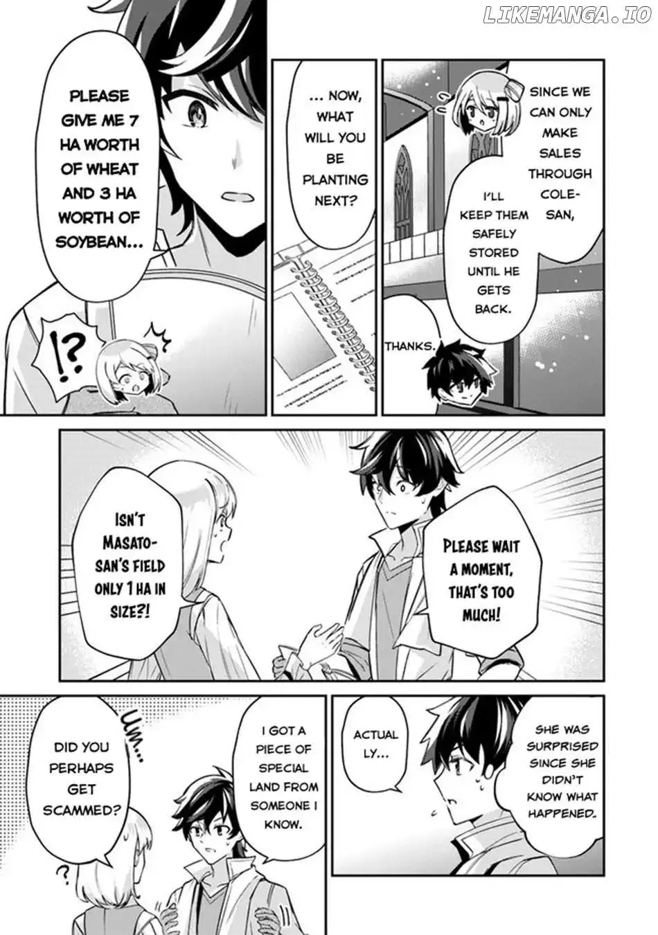 The Cheat Vegetable Garden of a Reincarnated Company Salaryman: Making Full Use of My All-Purpose Skills and Handy Fairy Messenger, I Found Myself With the Largest Production Base on the Continent! Chapter 11 page 12 - 