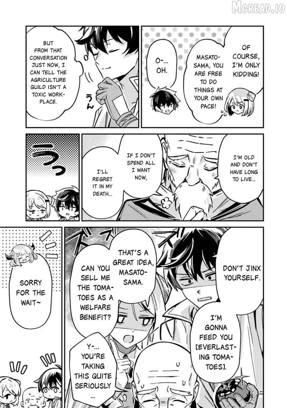 The Cheat Vegetable Garden of a Reincarnated Company Salaryman: Making Full Use of My All-Purpose Skills and Handy Fairy Messenger, I Found Myself With the Largest Production Base on the Continent! Chapter 25 page 18 - 