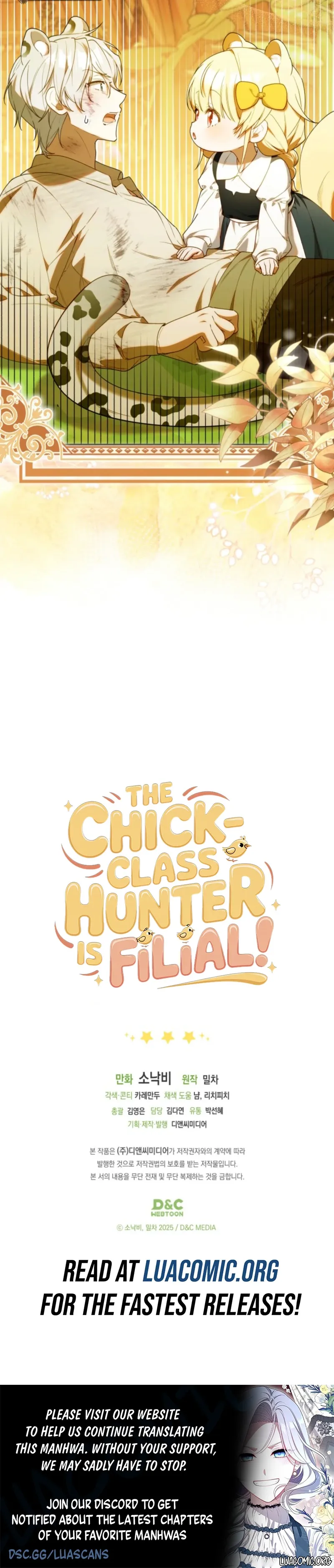 The Chick Class Hunter is on a Filial Duty! Chapter 64 page 9 - 