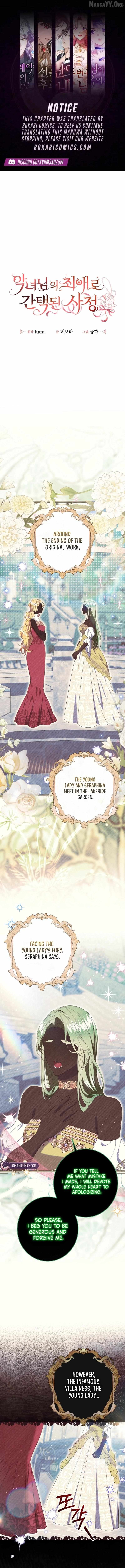 The Circumstances of Being Chosen as the Villainess