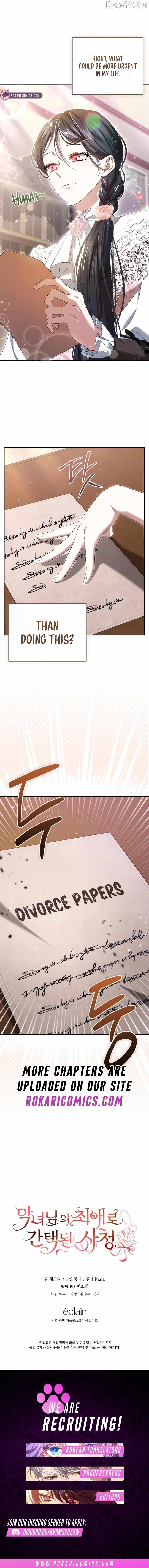 The Circumstances of Being Chosen as the Villainess