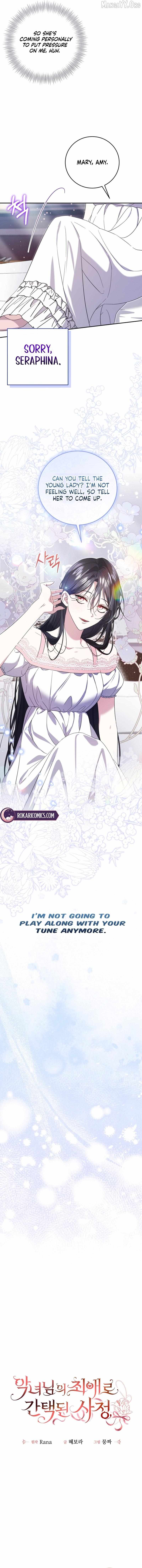 The Circumstances of Being Chosen as the Villainess