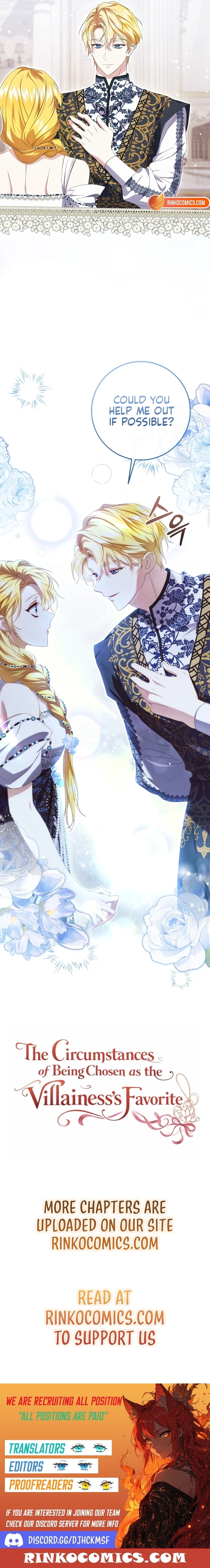 The Circumstances of Being Chosen as the Villainess