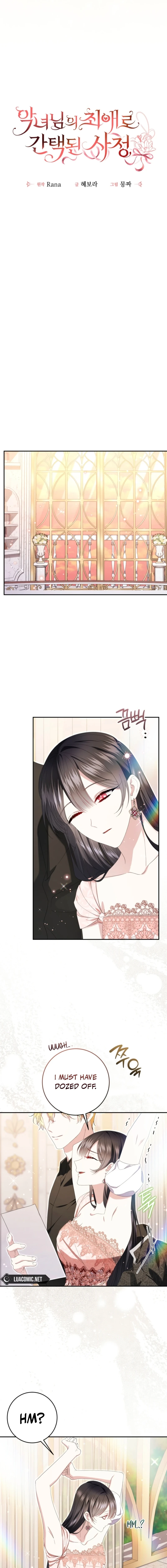 The Circumstances of Being Chosen as the Villainess