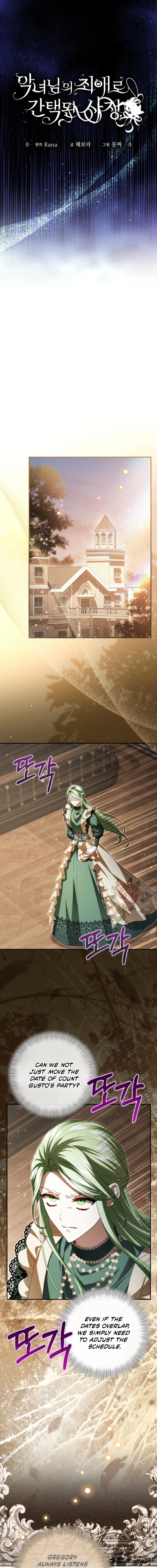 The Circumstances of Being Chosen as the Villainess