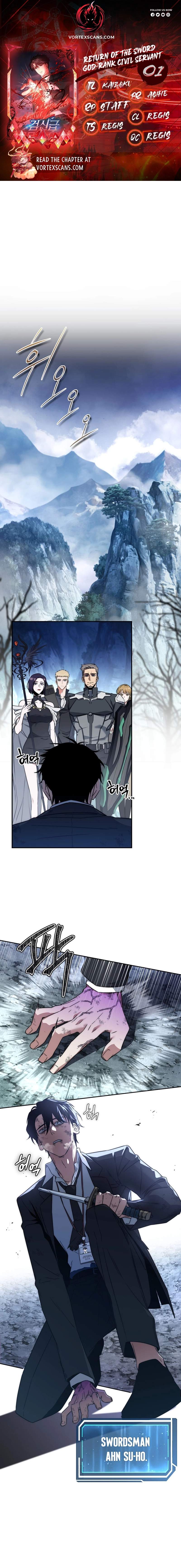 The Civil Servant of the Sword Returns Chapter 1 page 1 - 