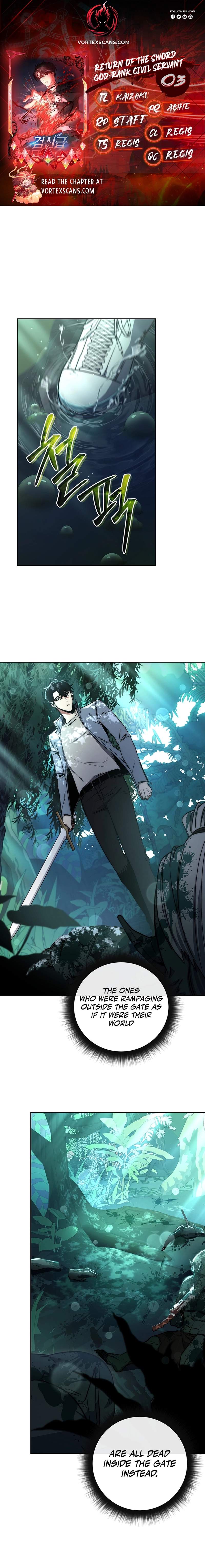 The Civil Servant of the Sword Returns Chapter 3 page 1 - 