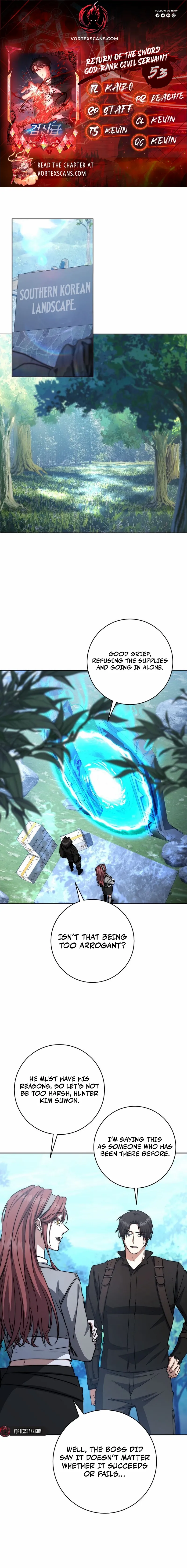 The Civil Servant of the Sword Returns Chapter 53 page 1 - 