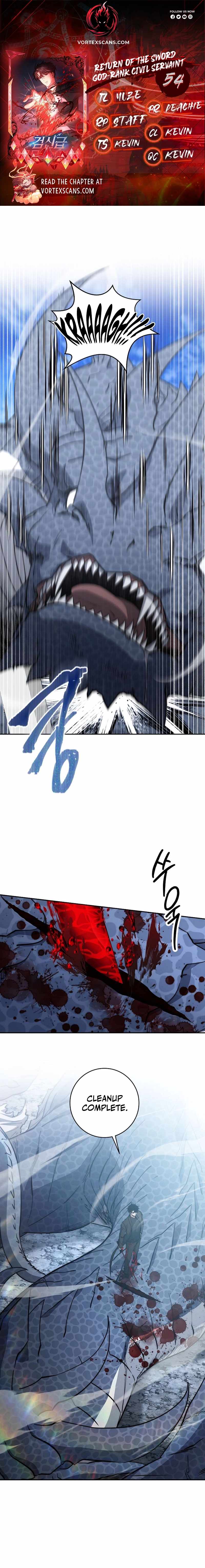 The Civil Servant of the Sword Returns Chapter 54 page 1 - 