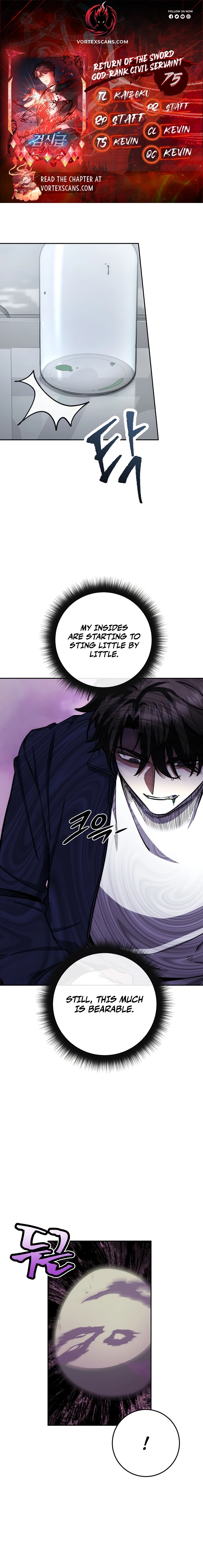 The Civil Servant of the Sword Returns Chapter 75 page 1 - 