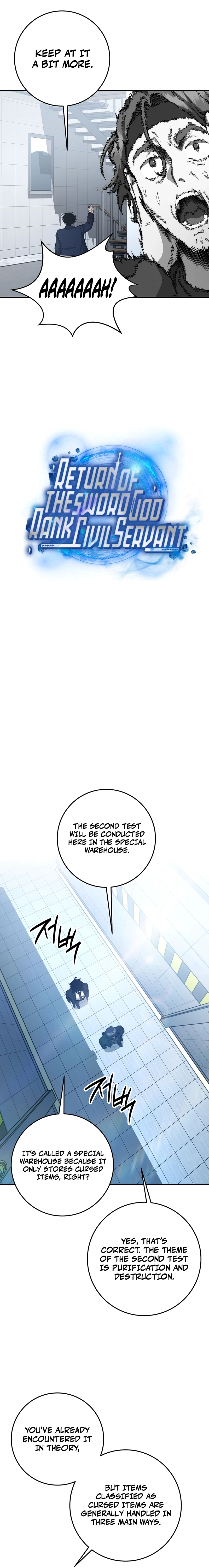 The Civil Servant of the Sword Returns Chapter 75 page 14 - 