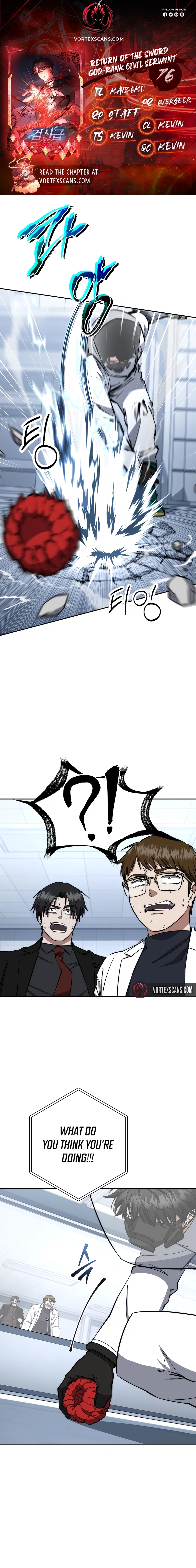 The Civil Servant of the Sword Returns Chapter 76 page 1 - 