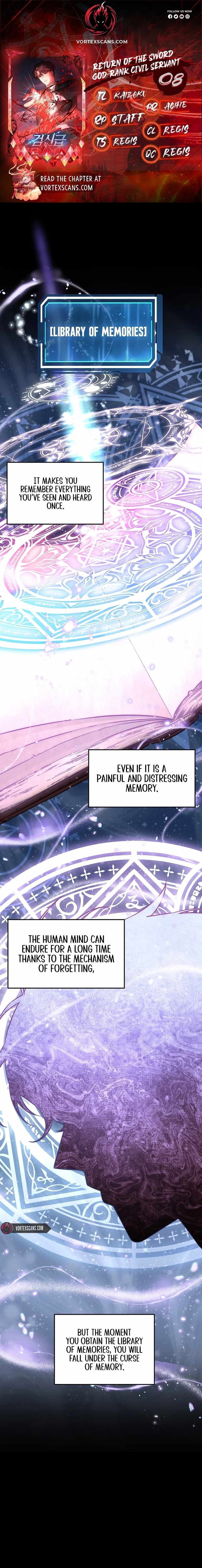 The Civil Servant of the Sword Returns Chapter 8 page 1 - 