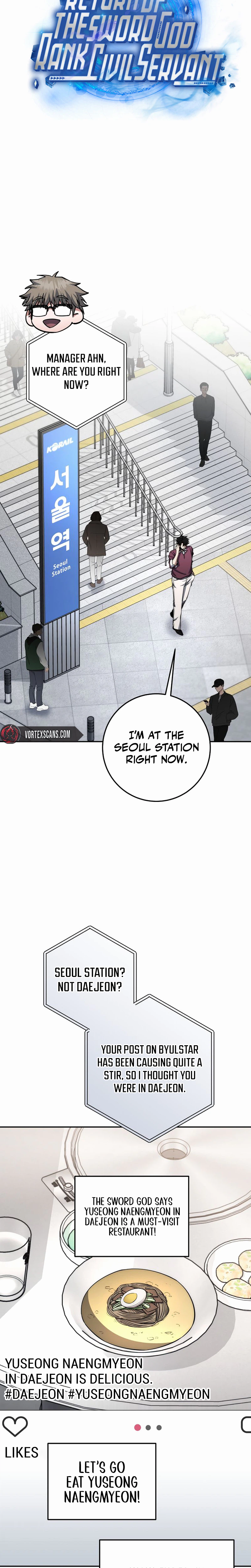 The Civil Servant of the Sword Returns Chapter 95 page 11 - 