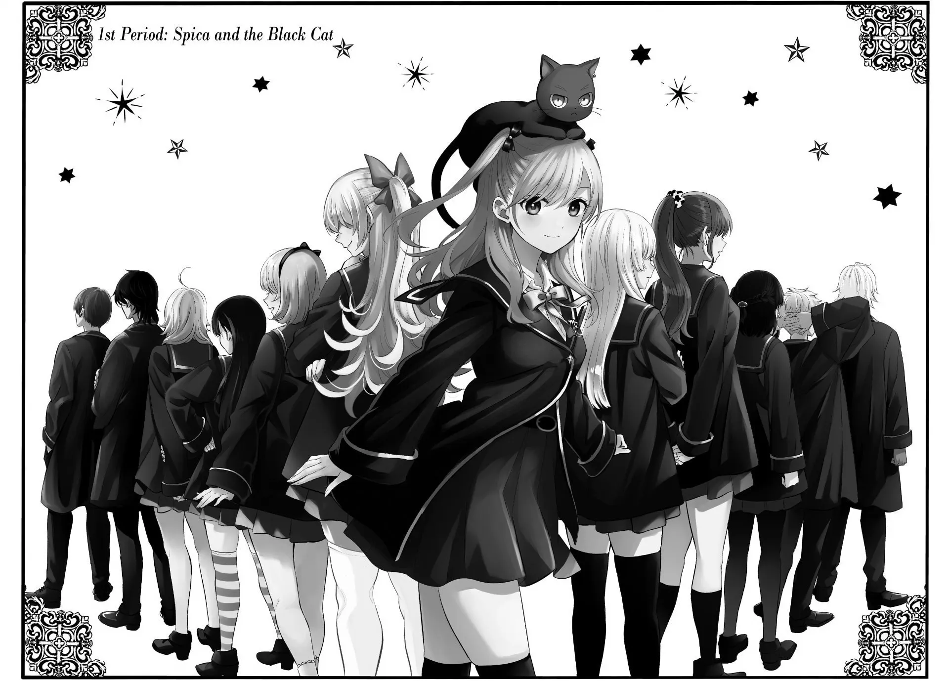 The Classroom of a Black Cat and a Witch Chapter 1 page 2 - 