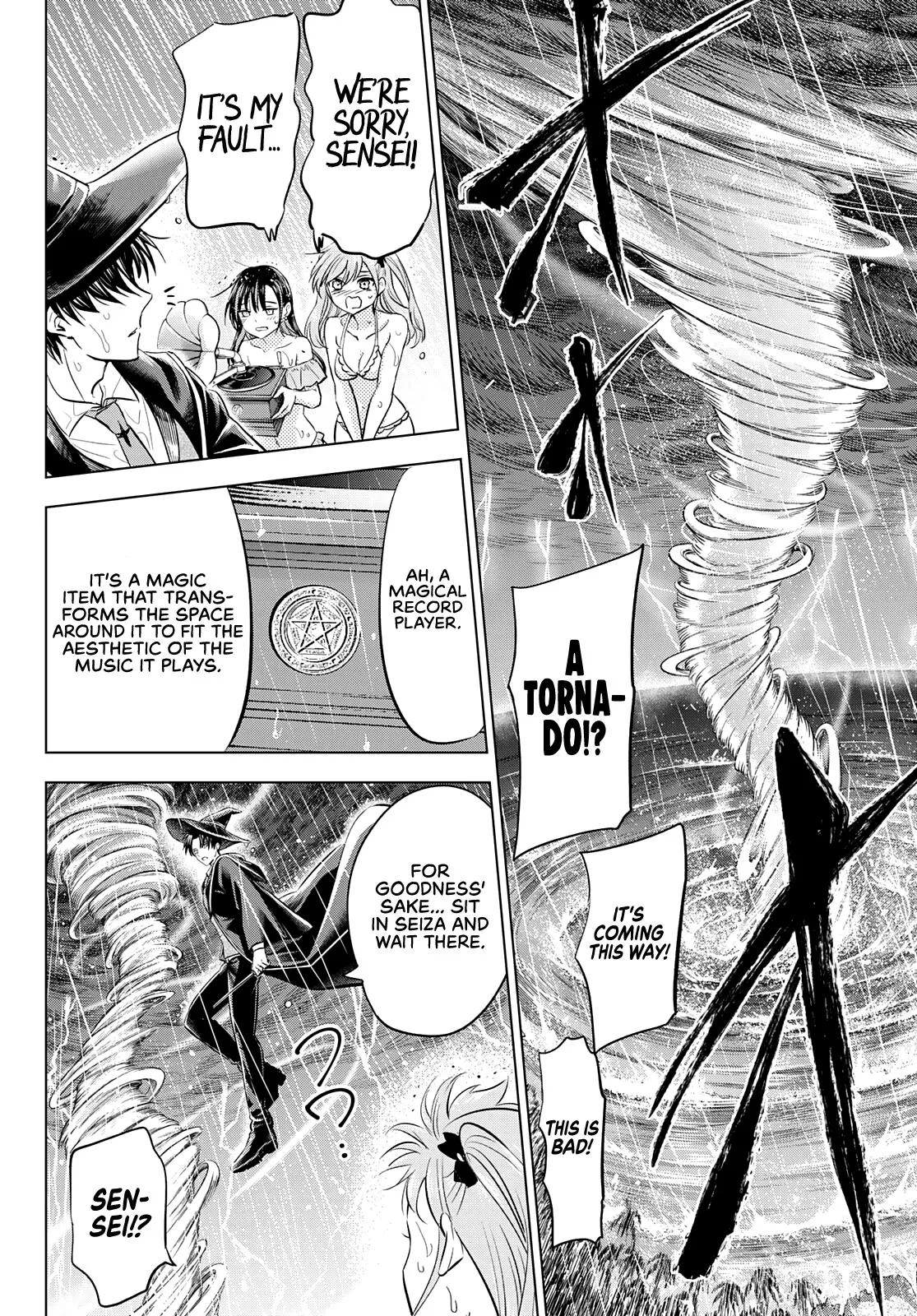 The Classroom of a Black Cat and a Witch Chapter 11.5 page 14 - 