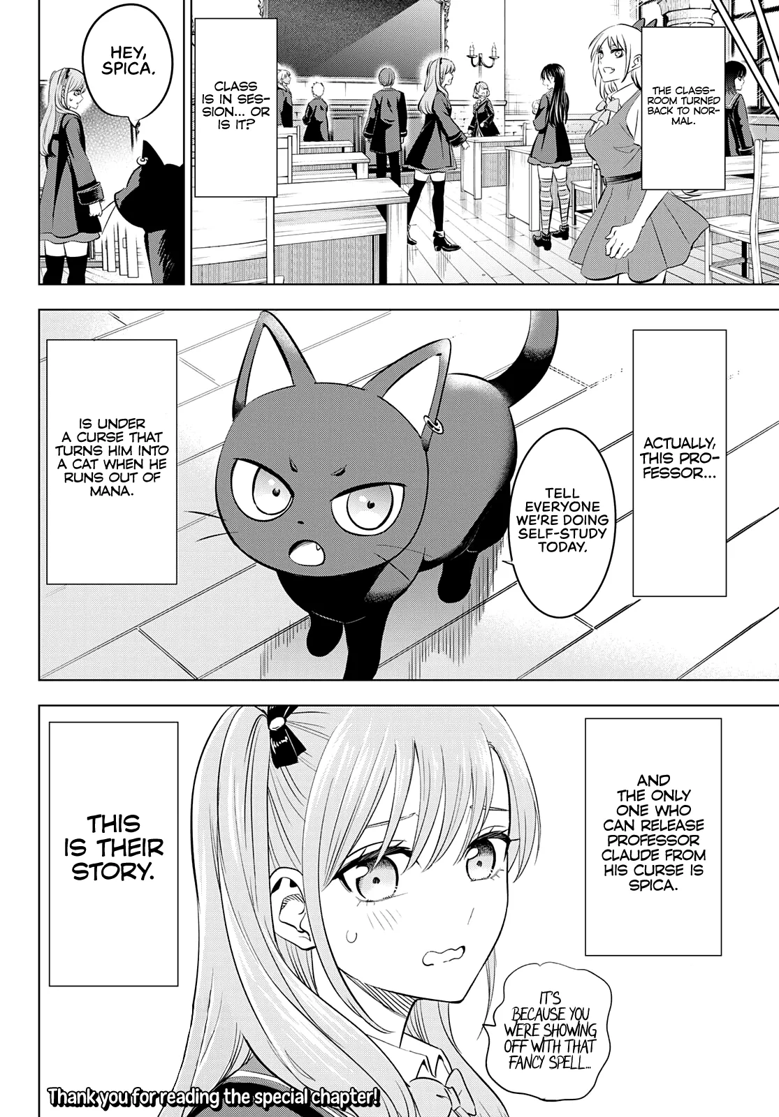 The Classroom of a Black Cat and a Witch Chapter 11.5 page 17 - 