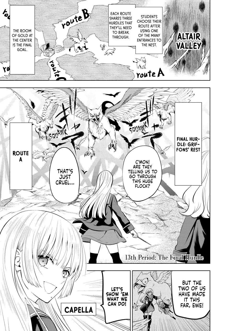 The Classroom of a Black Cat and a Witch Chapter 13 page 1 - 