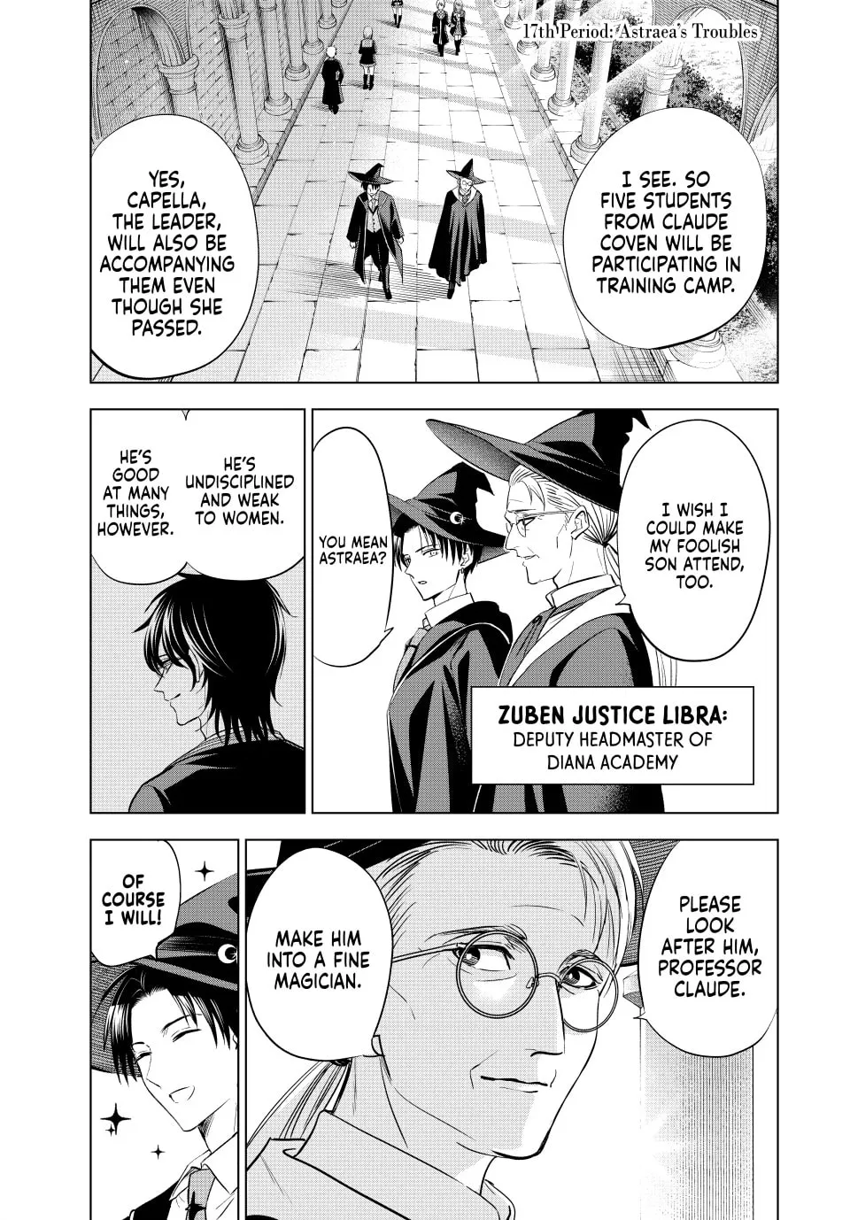 The Classroom of a Black Cat and a Witch Chapter 17 page 1 - 