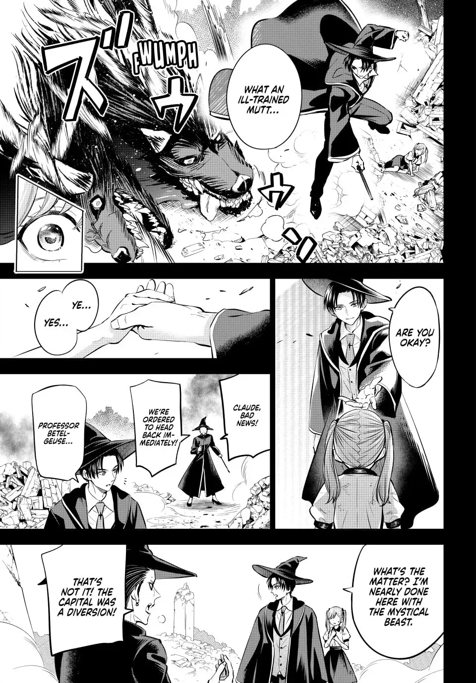The Classroom of a Black Cat and a Witch Chapter 2.1 page 3 - 