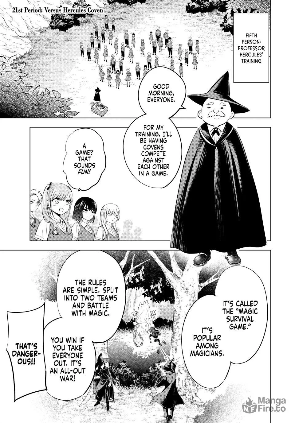 The Classroom of a Black Cat and a Witch Chapter 21 page 3 - 