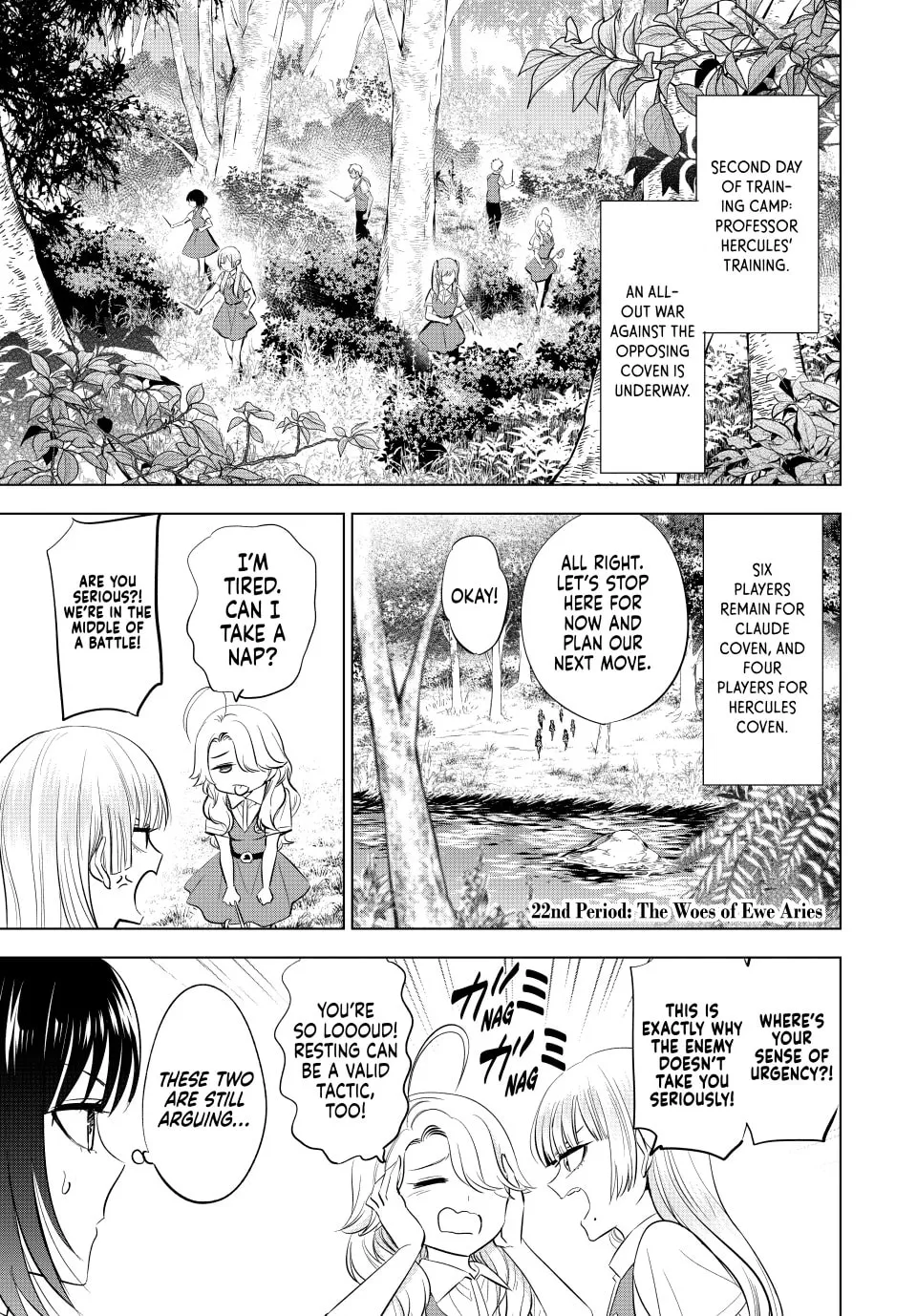 The Classroom of a Black Cat and a Witch Chapter 22 page 1 - 