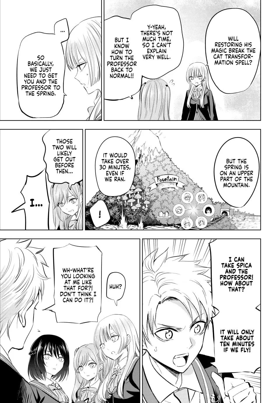 The Classroom of a Black Cat and a Witch Chapter 27 page 19 - 