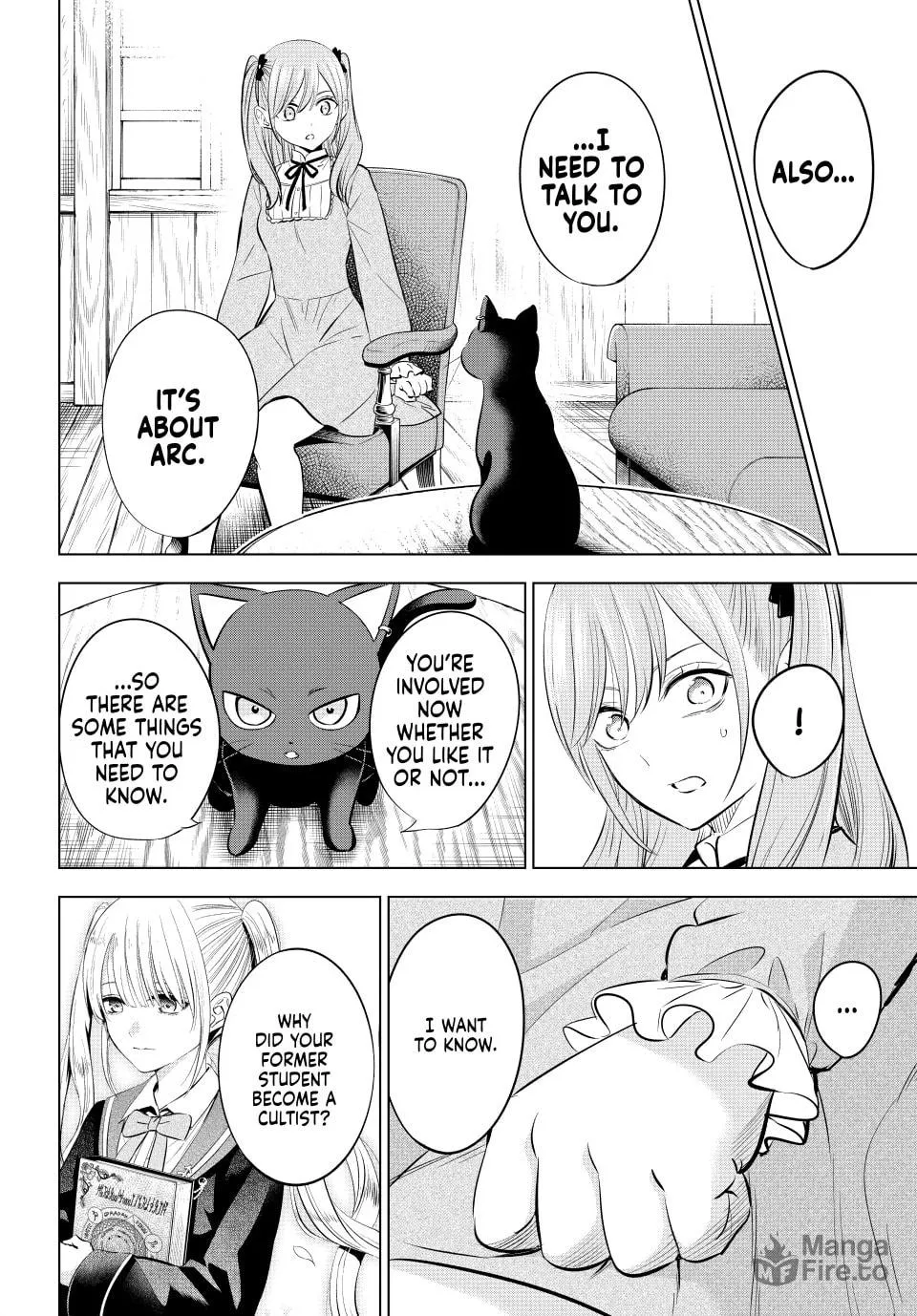 The Classroom of a Black Cat and a Witch Chapter 34 page 6 - 