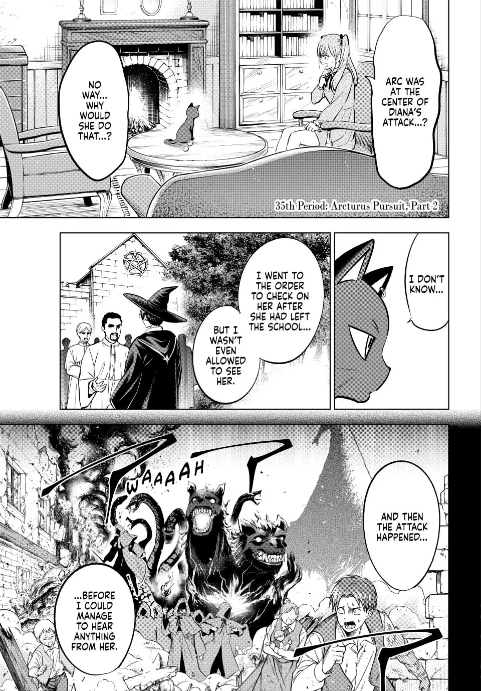The Classroom of a Black Cat and a Witch Chapter 35 page 1 - 