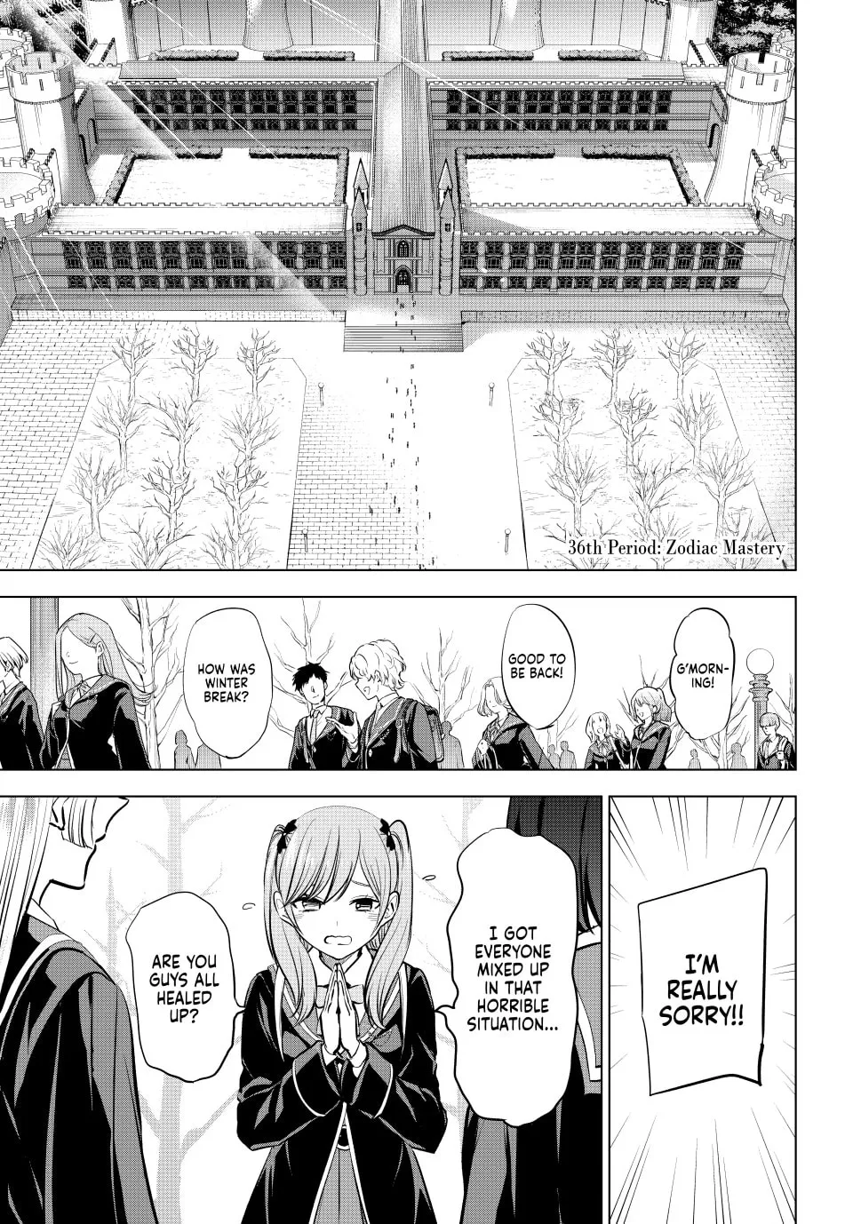 The Classroom of a Black Cat and a Witch Chapter 36 page 1 - 