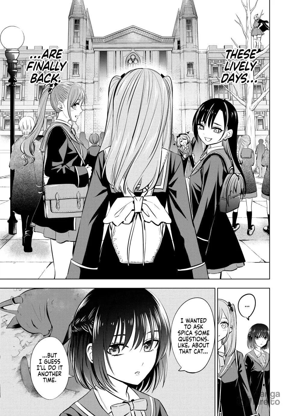 The Classroom of a Black Cat and a Witch Chapter 36 page 9 - 